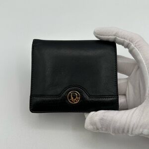 Dior Leather Bi Fold Wallet vintage